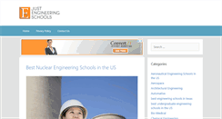 Desktop Screenshot of justengineeringschools.com